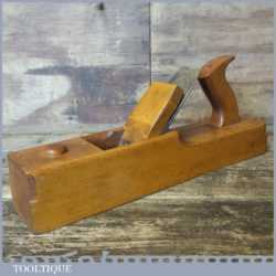 Vintage Master English Beechwood Technical Jack Plane - Lapped Flat
