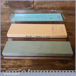 2 No: King KDS Japanese Water Sharpening Whetstones - Unused