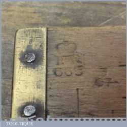 Antique Drapers Yardstick Ruler with Helix Trade Mark Made in England