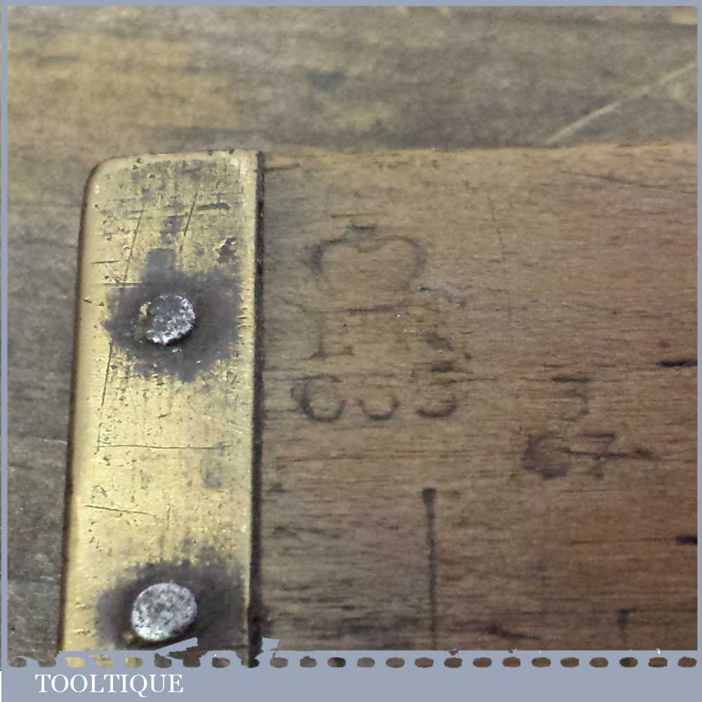 Antique Drapers Yardstick Ruler with Helix Trade Mark Made in England
