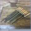 Selection 8 No: Files And Rasps Wooden Handles - Little Used Condition