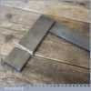 Vintage Moore & Wright No: 402 Engineer’s 12" Precision Steel Set Square