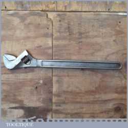 Vintage Bahco No: 86 Swedish 24" Adjustable Spanner Wrench - Good Condition