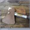 Vintage Estwing Belt Hand Axe Hatchet - Leather Grip Handle Sheath