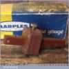 Vintage Boxed W Marples Carpenter’s Rosewood Brass Mortise Gauge