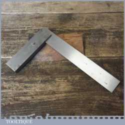 Vintage 6 ¼” Moore & Wright No: 400 Engineers Steel Square - Good Condition.