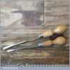 2 Vintage Cabinet Makers Beech Handled Screwdrivers - Fully Refurbished