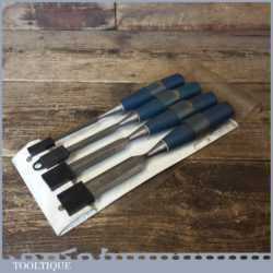 Set 4 No: Stanley No: 5002 Carpenter’s Bevel Edge Chisels - Sharpened