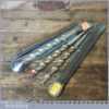 Vintage Set 3 Masonry Bits 19mm – 22mm With 2 Extensions