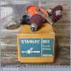 Vintage Boxed Stanley No: 803 Egg Beater Double Pinion Hand Drill