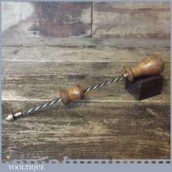 Antique 11” Archimedes Drill - Refurbished Ready To Use