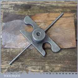 Vintage Engineer's Depth Gauge With Round Stem - Good Condition