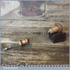 Antique 8 ½” Archimedes Drill - Refurbished Ready To Use Antique 8 ½” Archimedes Drill - Refurbished Ready To Use