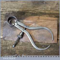 Vintage Brown & Sharpe Mfg Co USA 4” Spring Calipers - Good Condition