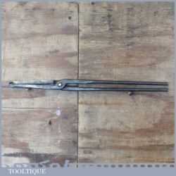 Vintage Vaughans Of Dudley Blacksmith’s 18” Rivet Tongs - Good Condition