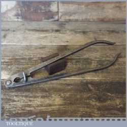 Unusual Vintage Pair 13” Long Piercing Implements Pliers - Good Condition