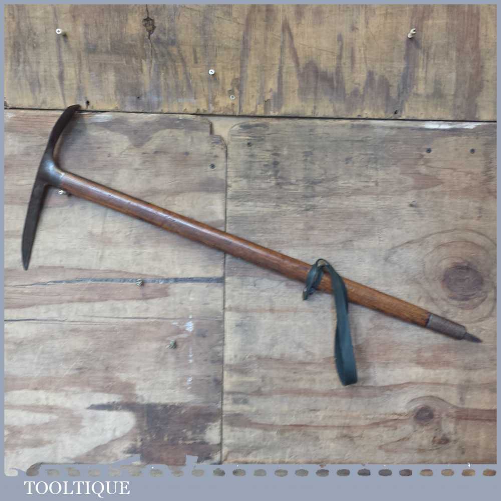 Rare Antique Stubai Aschenbrenner Austria Mountaineer's Strapped