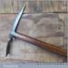 Rare Antique Stubai Aschenbrenner Austria Mountaineer's Strapped Head Ice Axe Pick