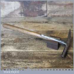 Antique Upholsterer’s Strapped Tack Hammer - Good Condition