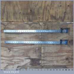 Vintage Pair Of 34” Lifecraft Tools Sash Clamps - Good Condition