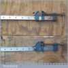 Vintage Pair Of Record 36” Sash Clamps - Good Condition Ready To Use