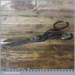 Antique Taylor’s Eye Witness Crank Handled Horse Grooming Scissors - Sharpened