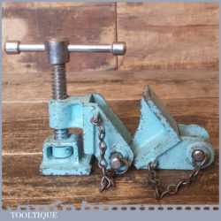 Vintage Pair Of Sash Clamp Heads - Good Condition