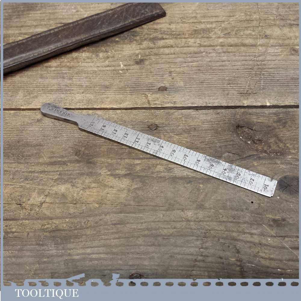 Vintage Precision Engineers Tapered Measuring Gauge