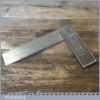 Vintage GTL Carpenters 6” Cast Steel Try Square - Good Condition