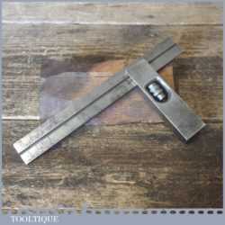 Vintage L.S.S. Co USA No: 7 Cast Steel 6” Adjustable Combination Square