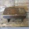 Antique Handmade Rustic Child’s Pitch Pine Stool - Good Condition