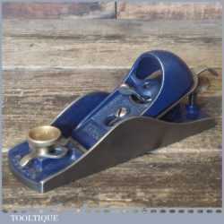 Vintage Record No: 09 ½ Adjustable Throat Block Plane - Fully Refurbished