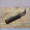Vintage Taylor of Sheffield leather Working Knife Or Cutting Tool.