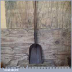 Rare Vintage Brades & Co Steam Engine Fireman's Coal Shovel - Good Condition