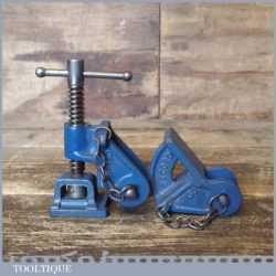 Vintage Pair Of Record No: 130 Cramp Heads - Good Condition