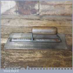 Vintage 11” Plasterer’s Float Wooden Handle - Good Condition