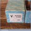 Vintage Boxed Moore & Wright No: 502 Vee Blocks And Clamp - Good Condition