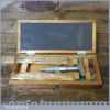 Vintage Boxed Mitutoyo 129 – 126 Depth Micrometer - Good Condition