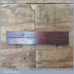 Vintage Pair Woodworker’s Mahogany Winding Sticks - Good Condition