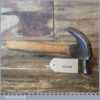 Vintage Carpenters Cast Steel 13 oz Claw Hammer - Good Condition