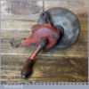 Vintage Portable Bench Grinder Rounded Grinding Wheel - Good Condition