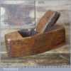 Antique Griffiths Norwich Beechwood Scrub Block Plane - Good Condition