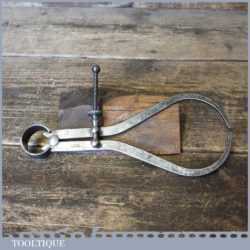 Vintage Sheffield 7” Spring Caliper Outside Dividers - Good Condition