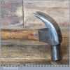 Vintage Carpenters Cast Steel Claw Hammer - Good Condition