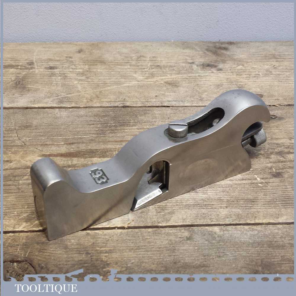 Vintage Stanley No: 93 Shoulder Plane - Old Woodworking Tool