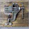 Vintage Portable Vice With 1 ½” Jaws - Good Condition