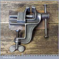 Vintage Portable Vice With 1 ½” Jaws - Good Condition