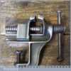 Vintage Portable Vice With 1 ½” Jaws - Good Condition