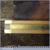 Crisp Vintage Rabone No: 1465 Imperial Boxwood Brass Caliper Ruler