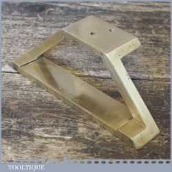 Vintage E Preston & Sons Brass Mitre Template - Good Condition